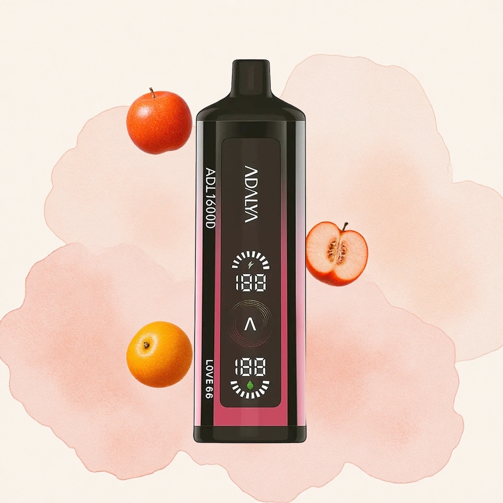 Adalya ADL 16000 PRO Puffs Једнократни Вапеe Ljubav 66 25мл Е-течност