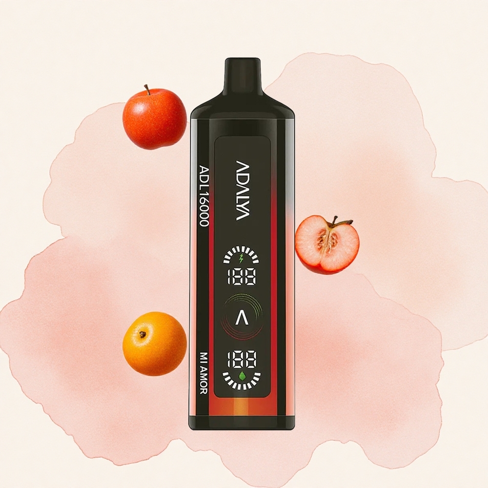 Adalya ADL 16000 PRO Puffs Једнократни Вапеe Mi Amor Tri Boje Дигитал Сцреен