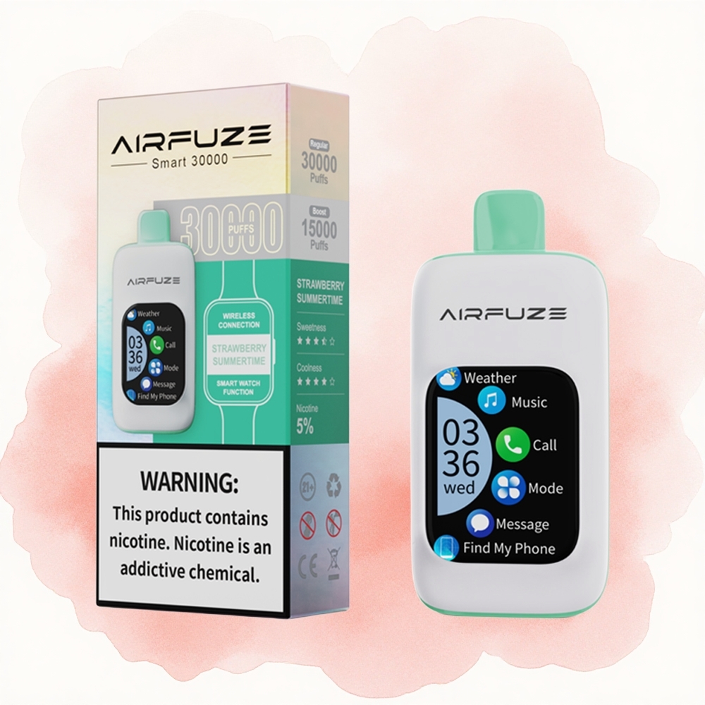 Јагода Лето AirFuze Smart 30000 удисаја 900mAh батерија