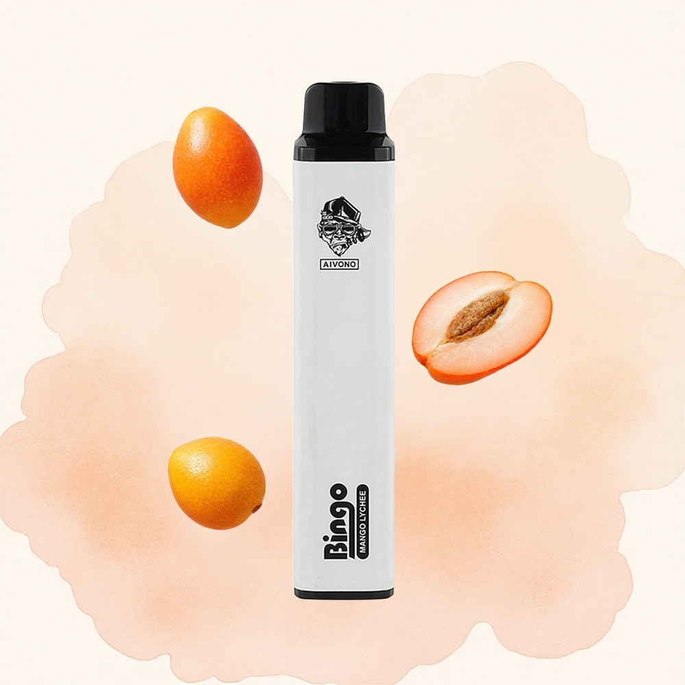 Манго Личи Aivono Aim Bingo 4000 Пуфова 1000mAh Батерија 10mL Течност