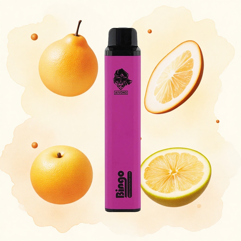 Naranča Pasija Guava Aivono Aim Bingo 4000 Pufova 10mL 1000mAh