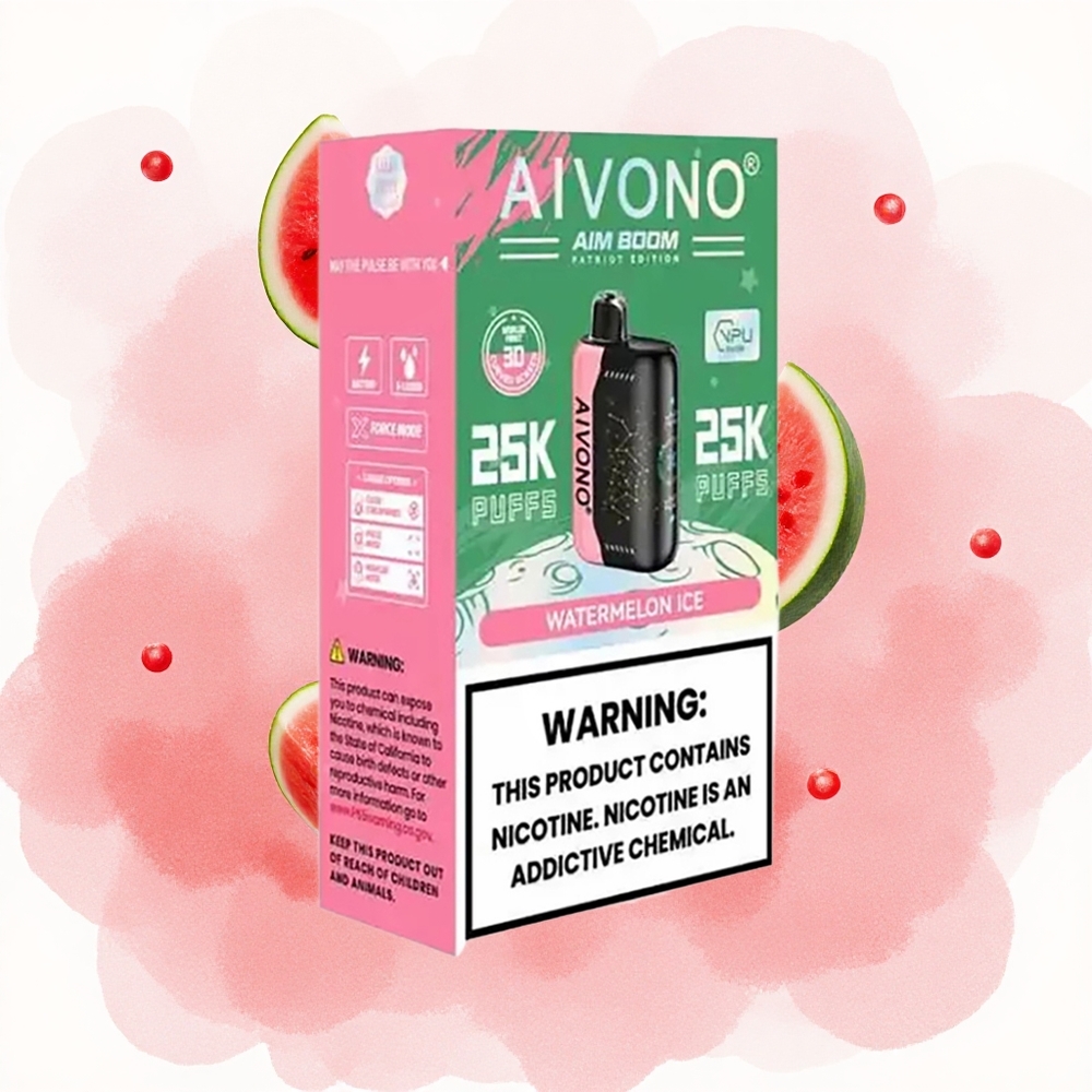 Lubenica Led Aivono Aim Boom 25000 Puffova 650mAh батерија