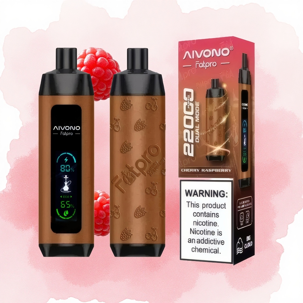 Вишња Малина Aivono Aim Fatpro 22000 Пуфова 28ml Течност