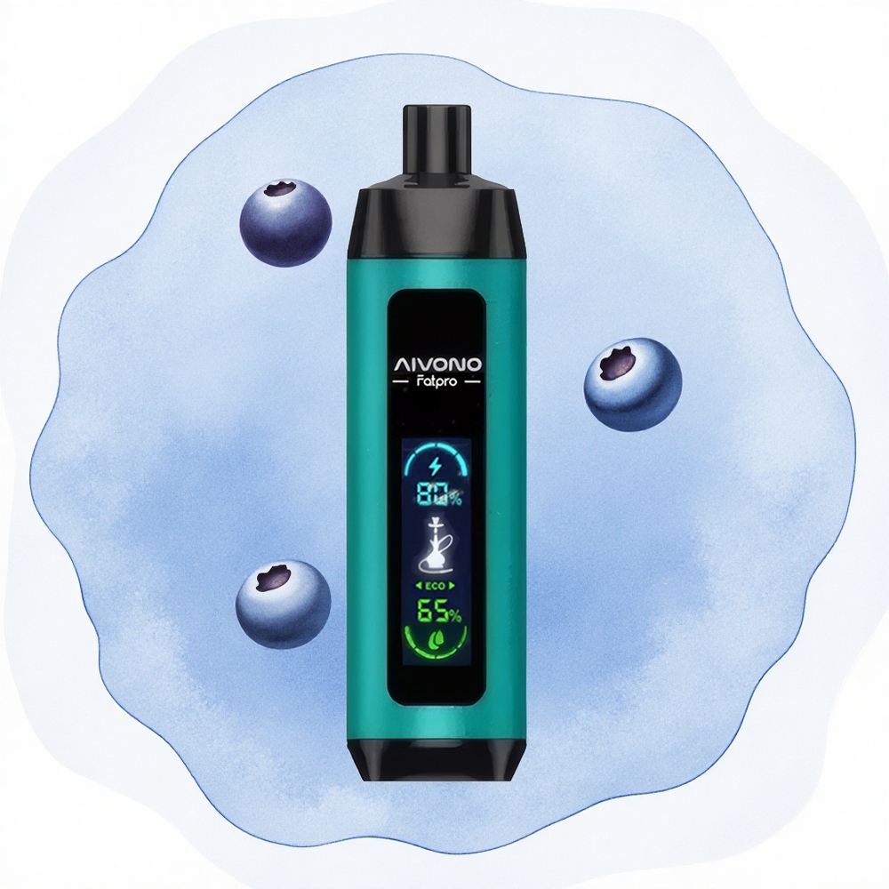 Boravnica (Blueberry) Aivono AIM FATPRO 22000 Pufova 28мл Е-течност 600mAh Батерија