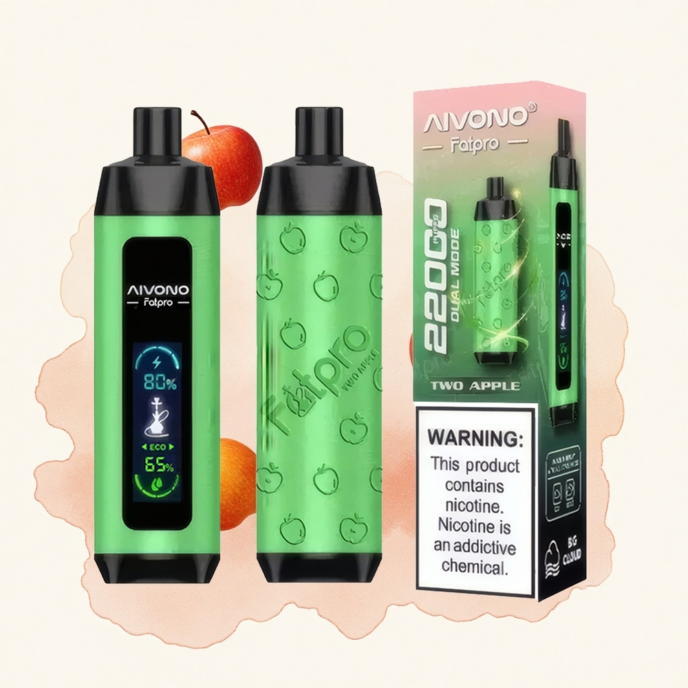 Dve Jabuke Aivono AIM FATPRO 22000 Pufova 28мл Е-течност