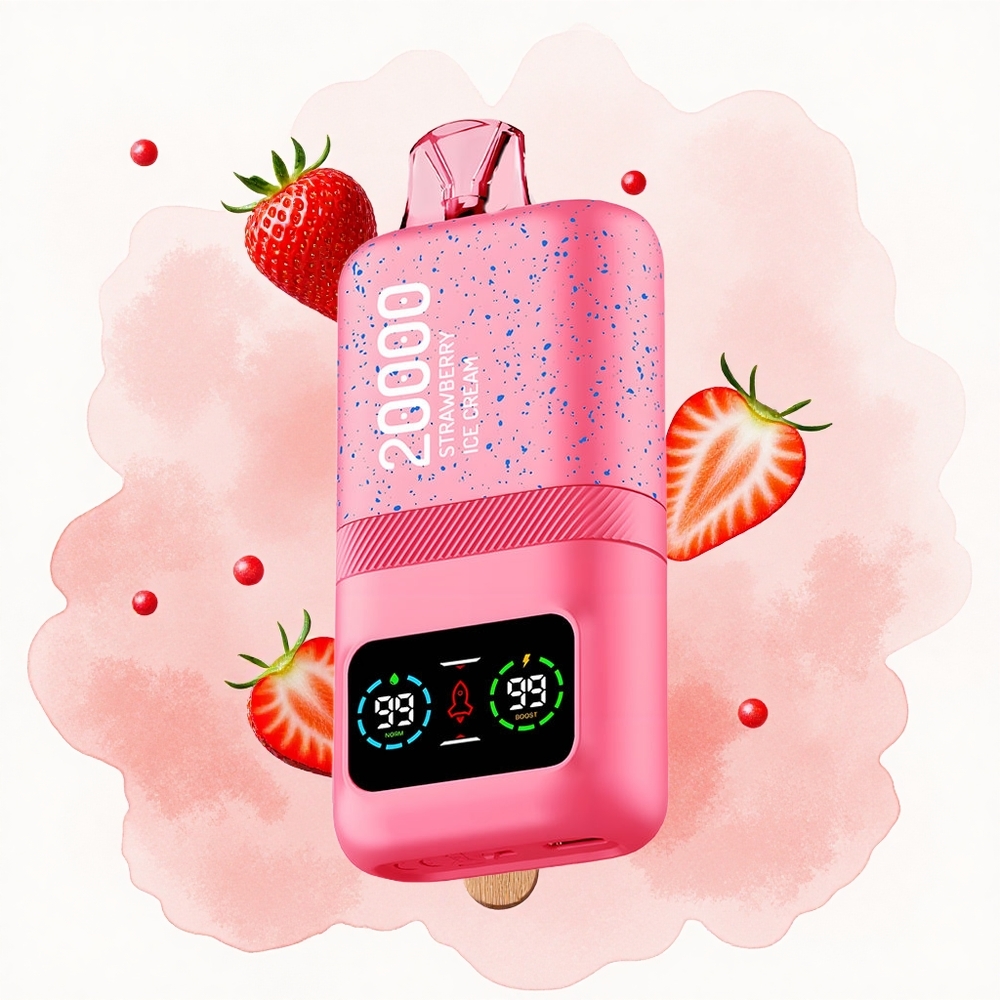 Јагода сладолед Aivono Aim Magic 20000 Пуфова 26ml Течност