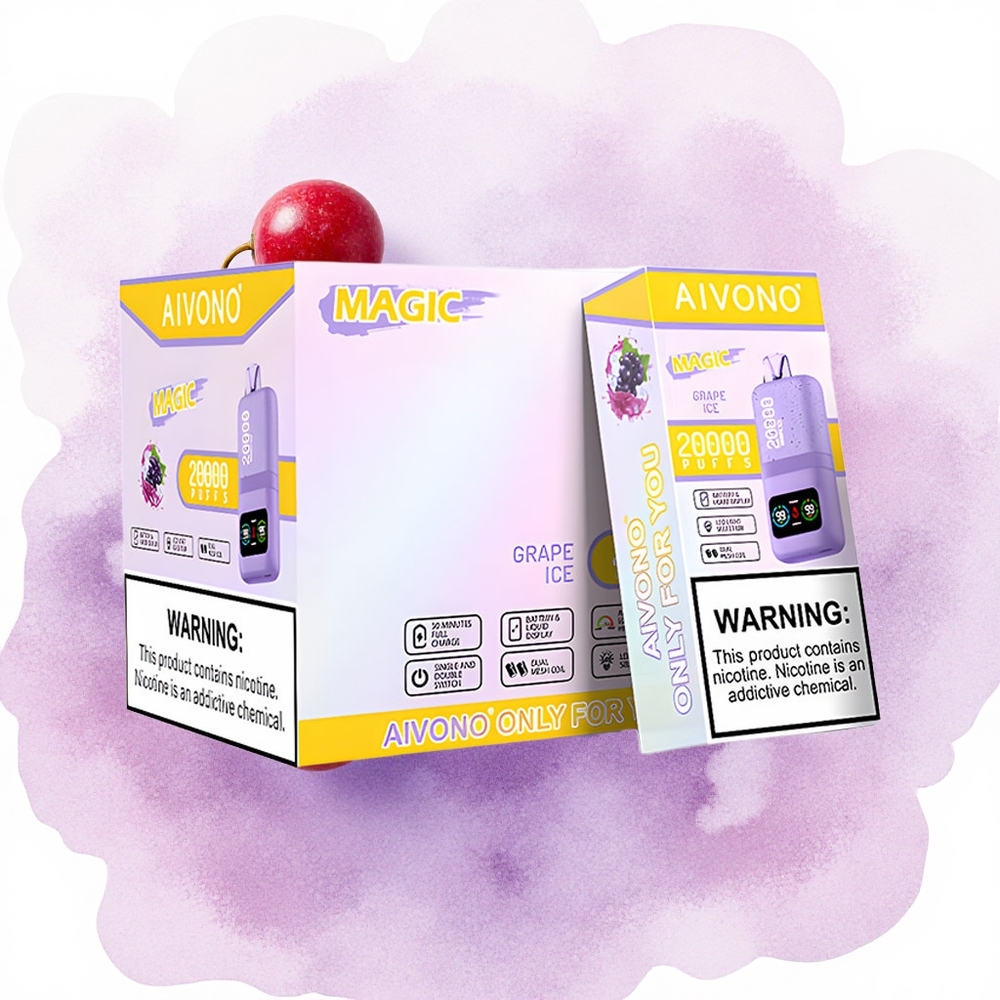 Grozd Ledeni Aivono AIM MAGIC 20000 Pufova 26мл Е-течност