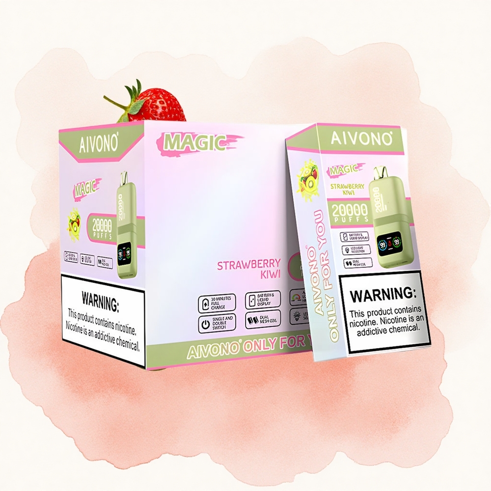 Jagoda-Kivi Aivono Aim Magic 20000 Pufova Дуал Месх Цоилс Type-C Punjenje
