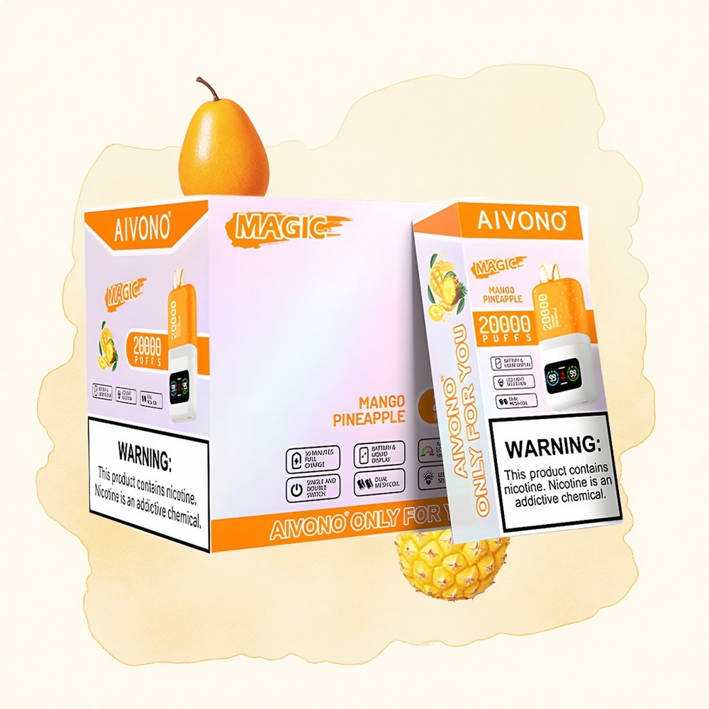 Mango Ananas Aivono Aim Magic 20000 Pufova Дуал Месх Цоилс