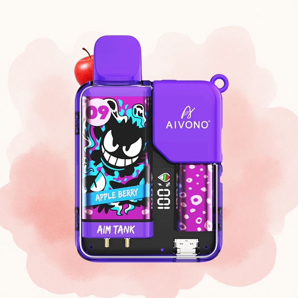 Јабука Бобица Aivono AIM-TANK 9500 Пуфова 18ml Течност 650mAh Батерија