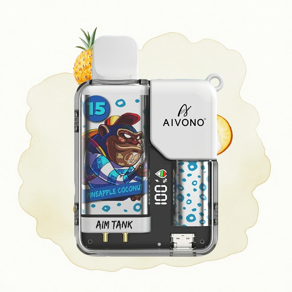 Ананас Кокос Aivono AIM-TANK 9500 Пуфова 18ml Течност