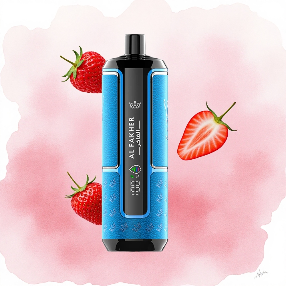 Jagoda Led Al Fakher Crown Bar 15K Hypermax 15000 Pufova 22мл Е-течност 600mAh батерија