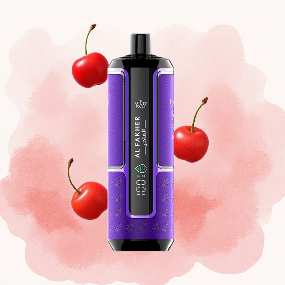 Trešnja Fiesta Al Fakher Crown Bar 15K Hypermax Jednokratna Vape Komplekt 22ml 600mAh