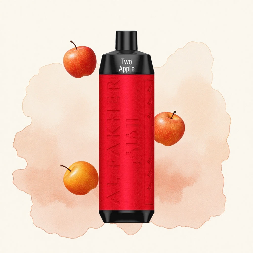 Dve Jabuke Al Fakher Crown Bar 8000 Kristal Једнократни Вапеe са 18мл Е-течност и 600mAh батерија