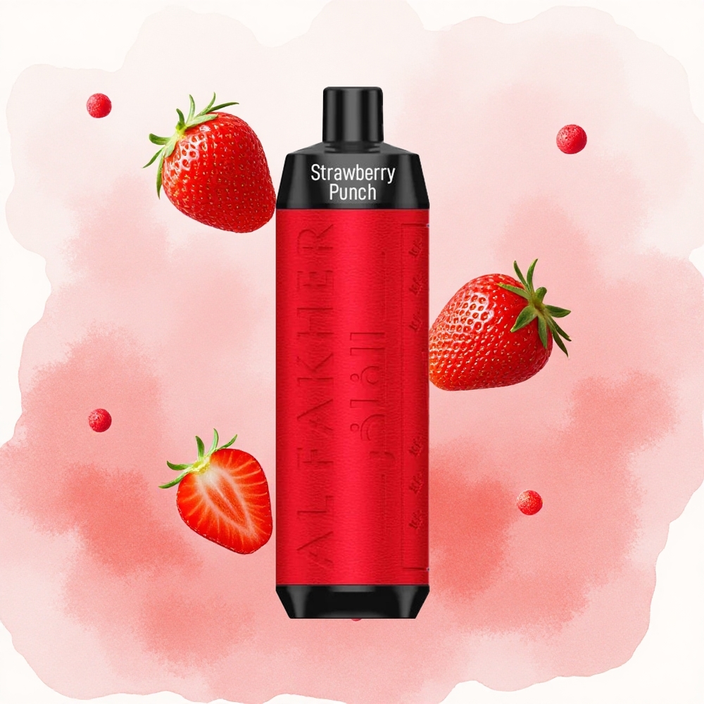 Jagoda Punč Al Fakher Crown Bar 8000 Pufova 18мл Е-течност