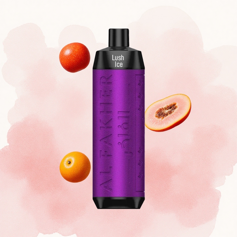 Ledena Svežina Al Fakher Crown Bar 8000 Kristal Једнократни Вапеe са 18мл Е-течност и 8000 Pufova