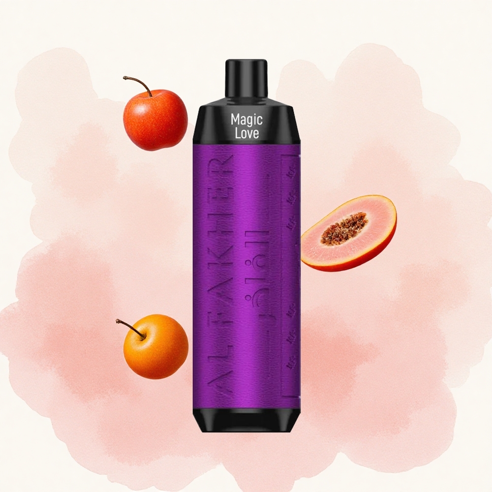 Magija Ljubav Al Fakher Crown Bar 8000 Kristal Једнократни Вапеe 18мл Е-течност 5mg Никотин