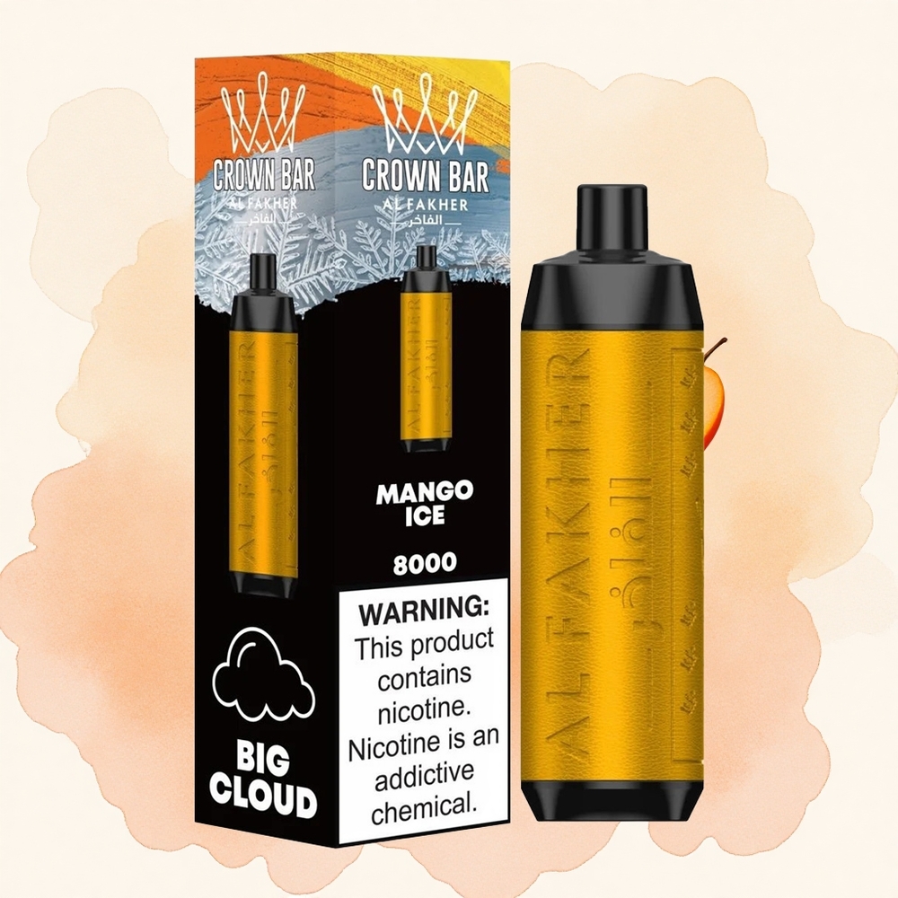 Mango Led Al Fakher Crown Bar 8000 Pufova 18мл Е-течност