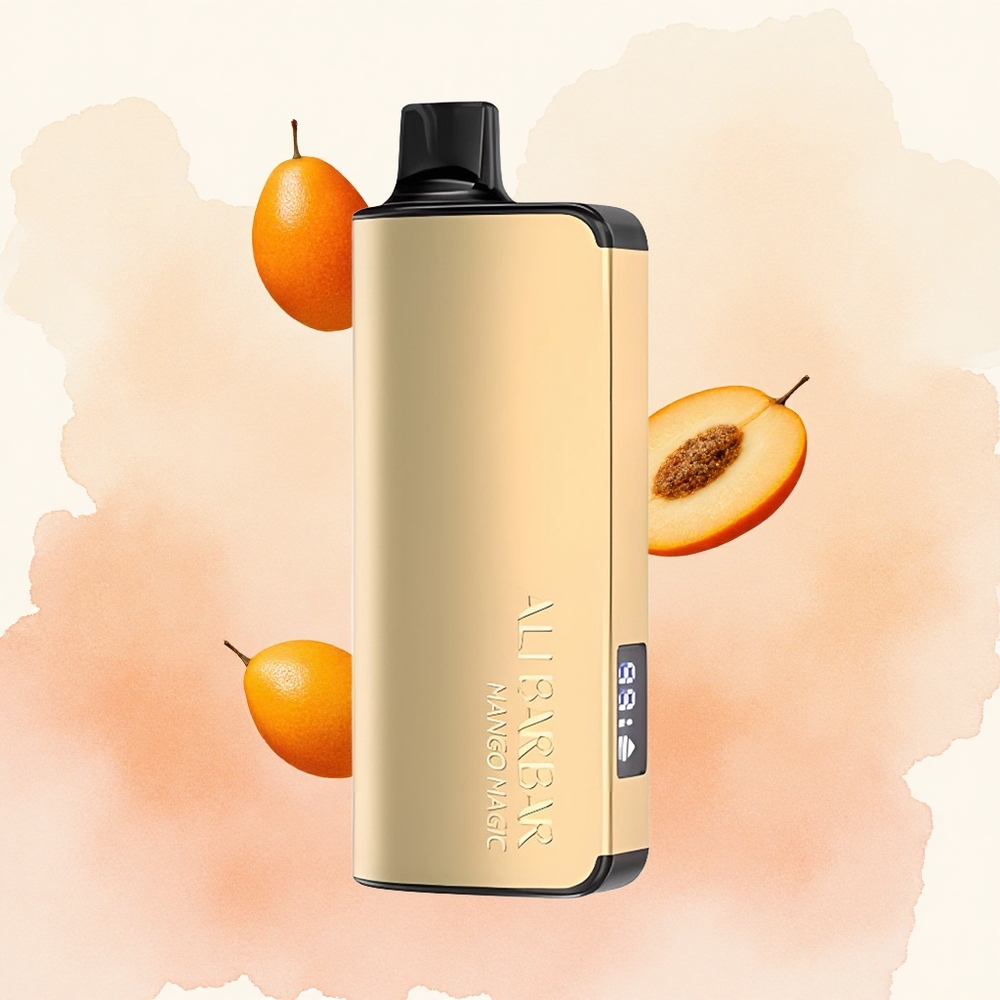 Mango Magija Alibarbar Ingot 9000 Puffova 22мл Е-течност 2350mAh батерија