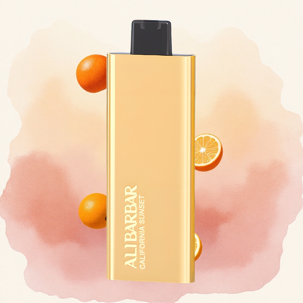 Kalifornijski zalazak sunca Alibarbar Pandora 7000 Pufova 17 ml