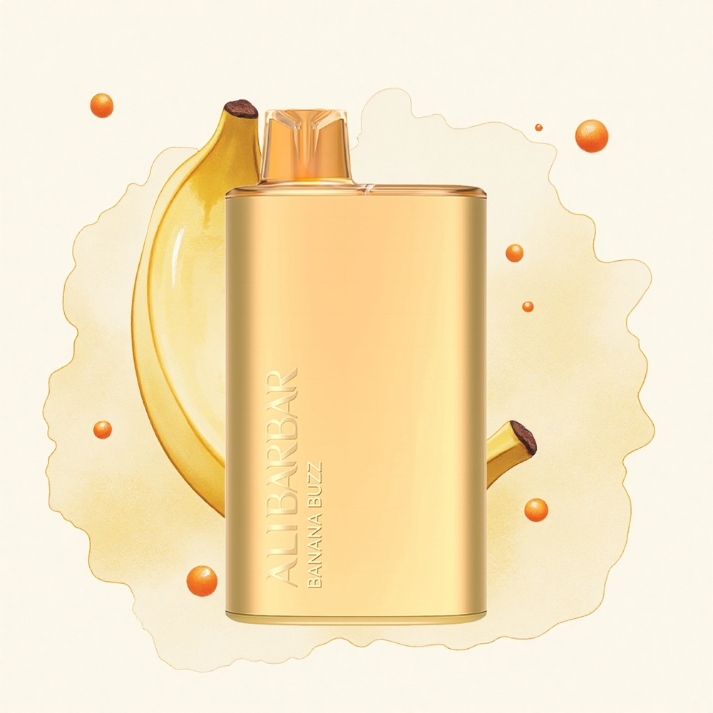 Banana Buz Alibarbar Rich 8000 Pufova 20ml