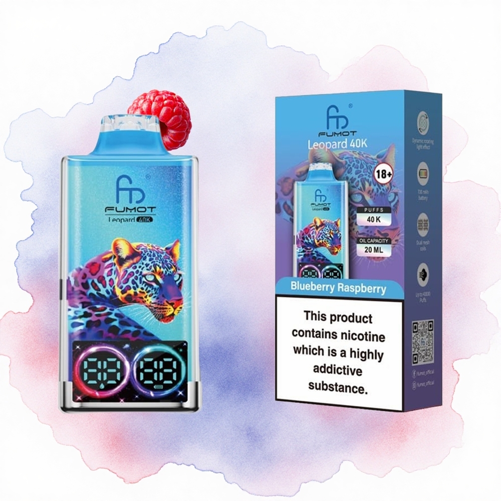 Boravka Malina Fumot Leopard 40000 Pufova 700mAh батерија