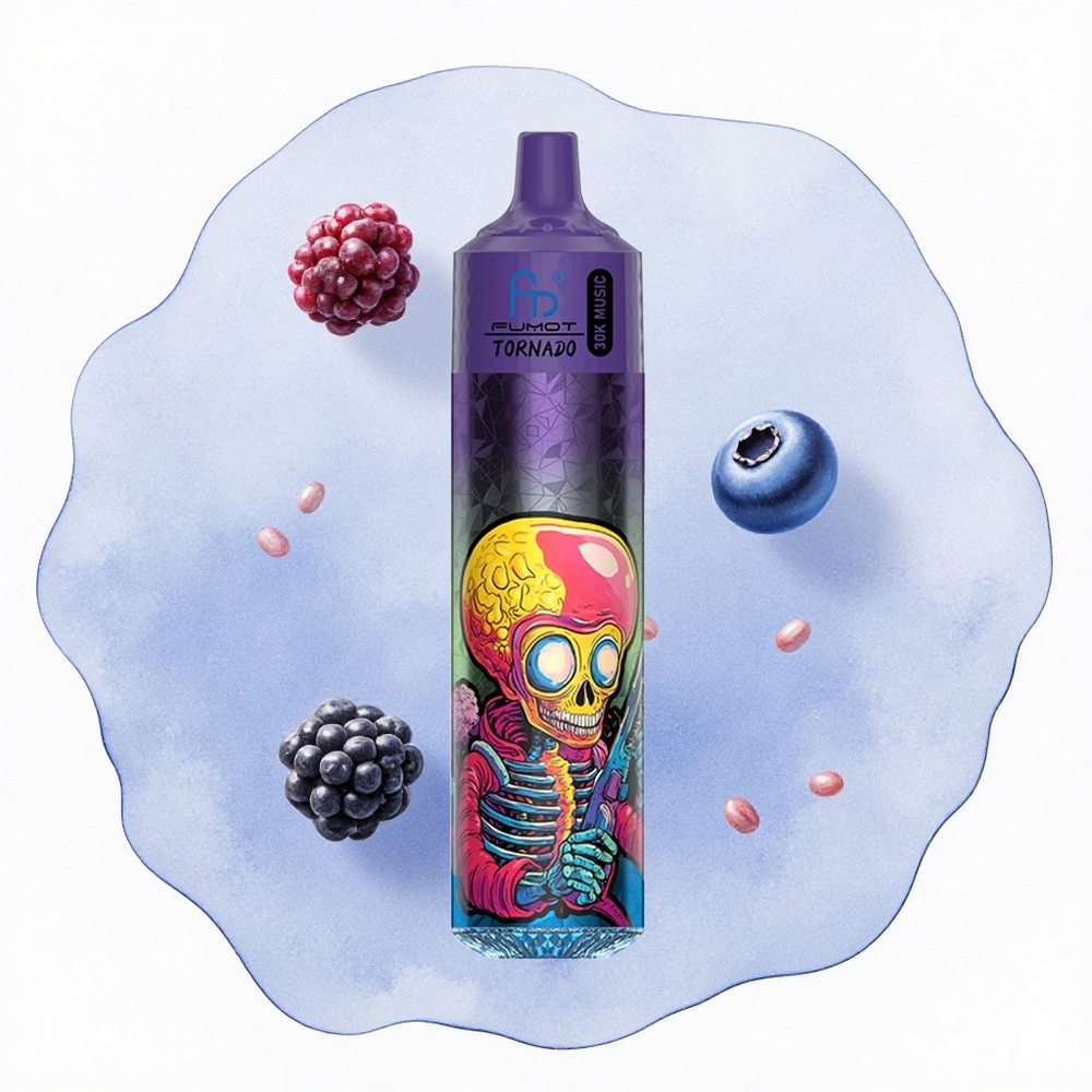 Borova Jagoda Fumot RandM Tornado 30000 Pufova 30mL unapred napunjen LED displej