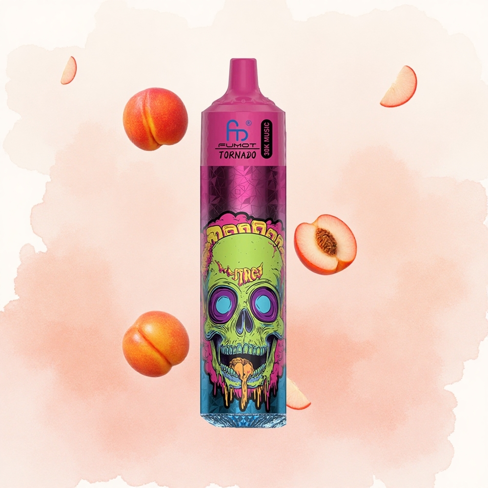 Breskva Led Fumot RandM Tornado 30000 Pufova 30mL