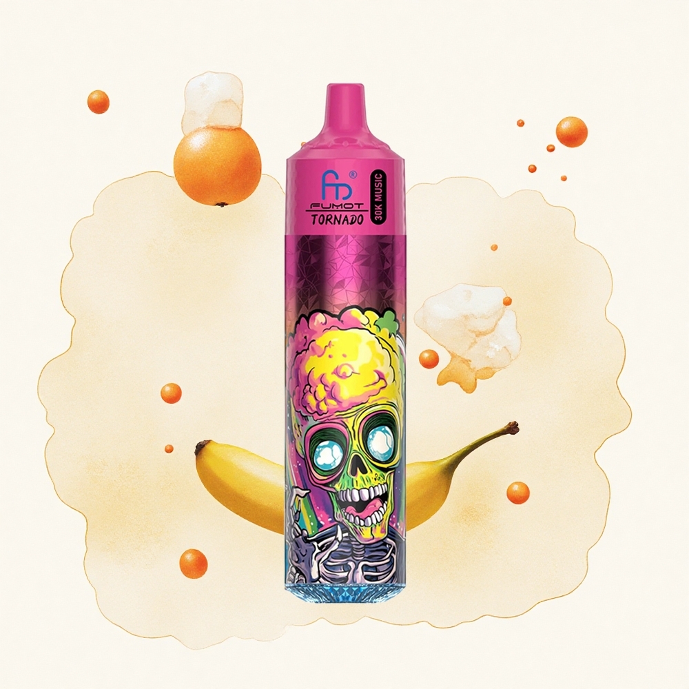 Банана Лед Fumot RandM Торнадо 30000 удисаја 30mL течности