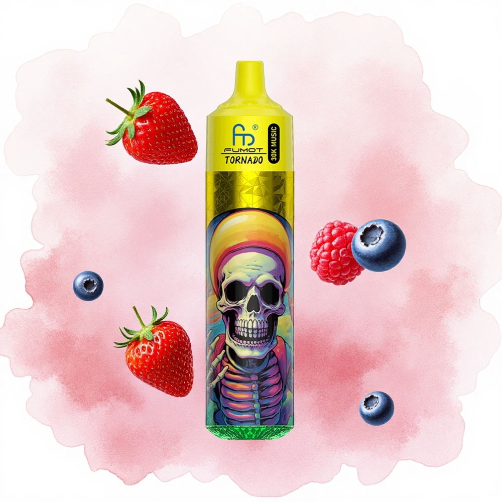 Јагода Боровница Малина Fumot RandM Торнадо 30000 Пуфова 30mL Е-Течност