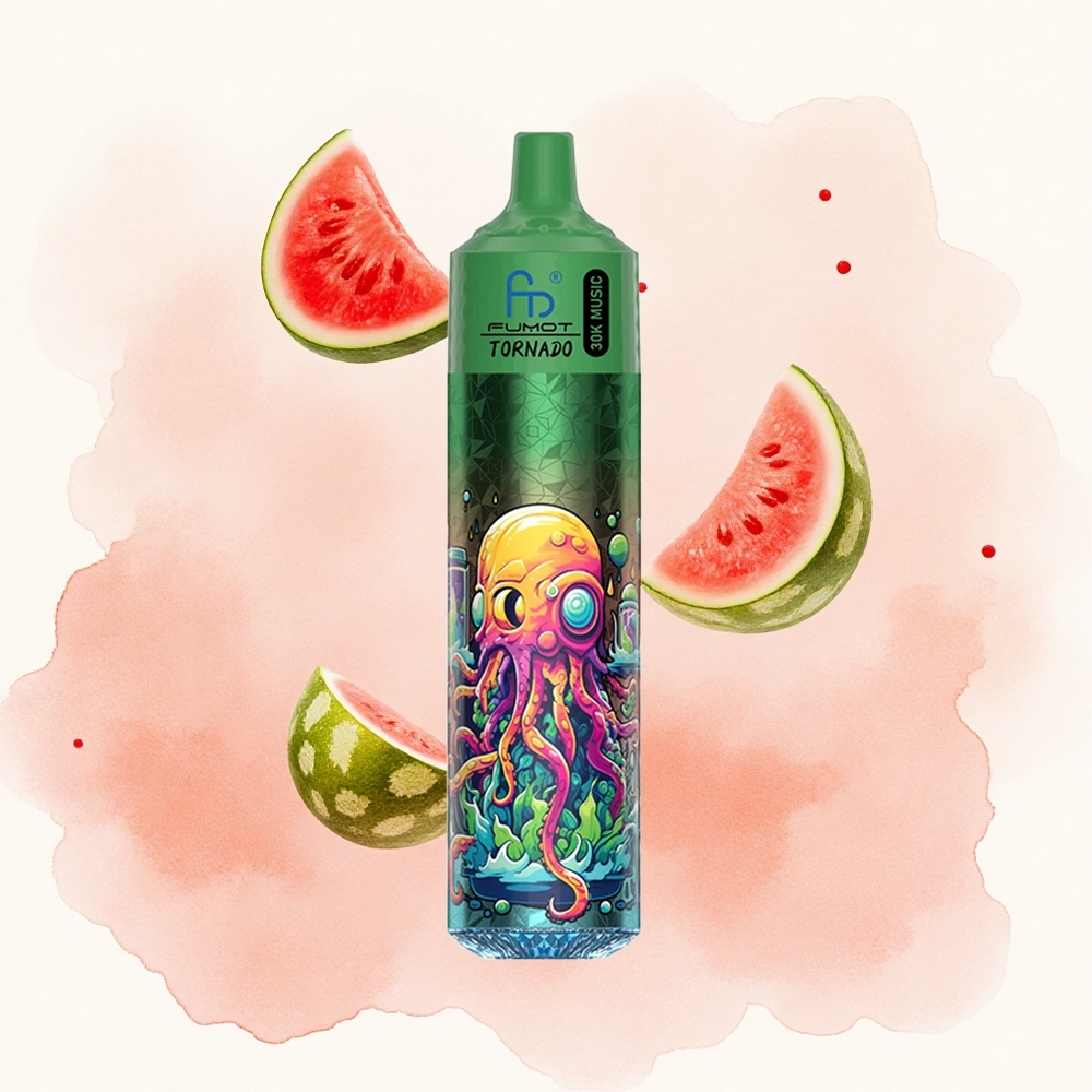 Лубеница Диња Fumot RandM Tornado 30000 Пуфова 30mL