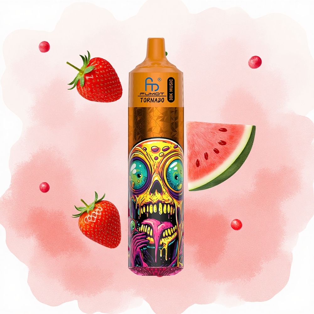 Jagoda lubenica Fumot RandM Tornado 30000 pufova 30mL