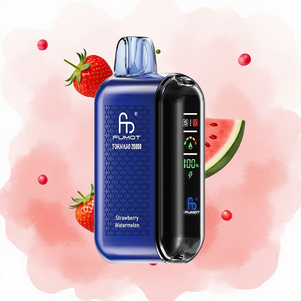 Јагода Лубеница Fumot Tornado 20000 Пуфова 20ml Течност