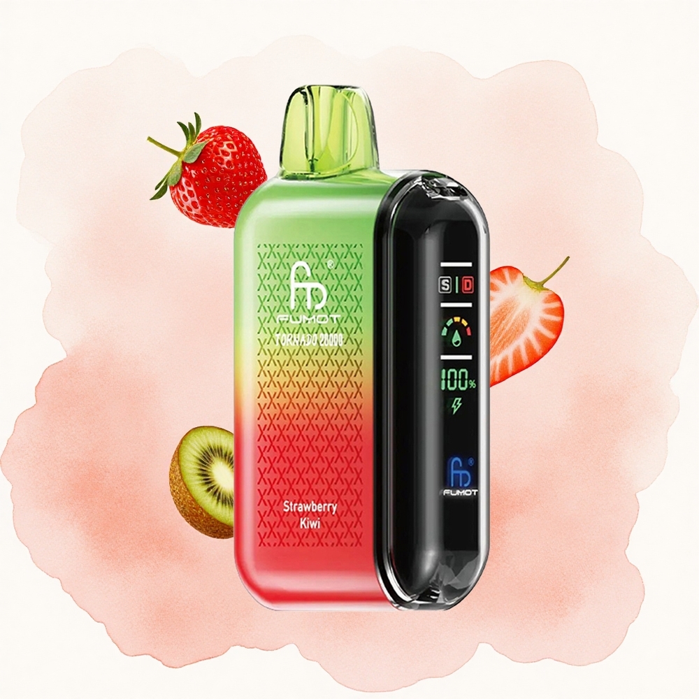 Jagoda-Kivi Fumot Tornado 20000 Pufova Дуал Месх Цоил