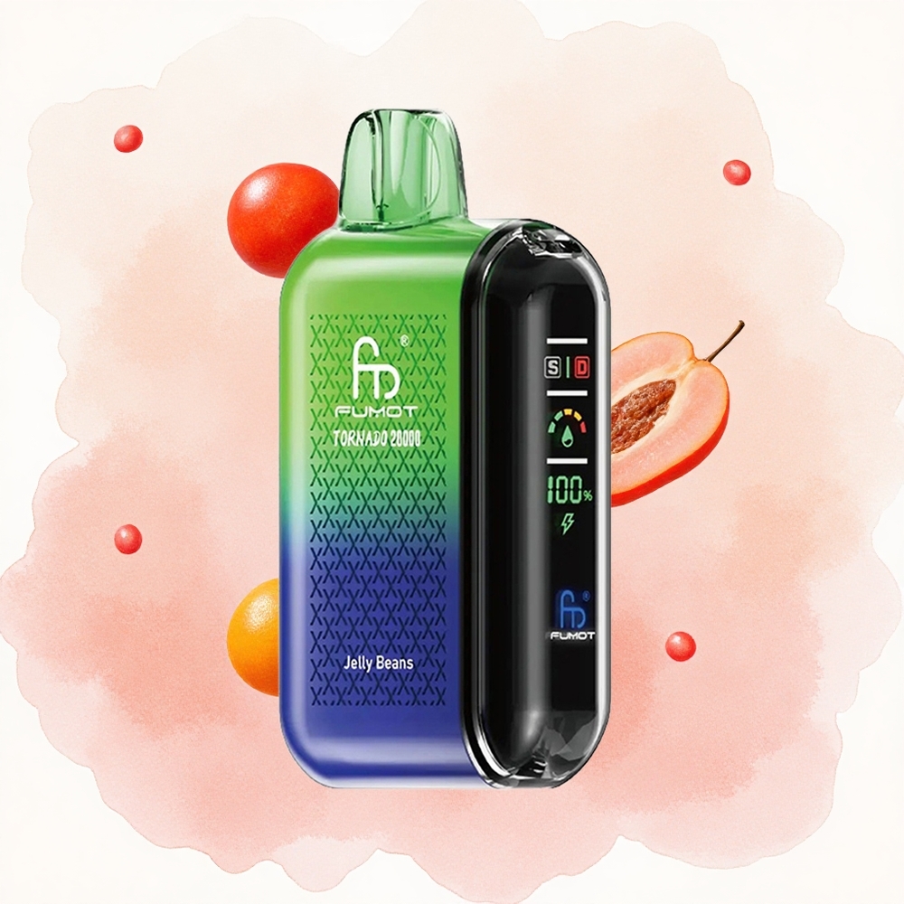 Jagoda-Vanila Fumot Tornado 20000 Pufova Дуал Месх Цоил Смарт Дисплаи