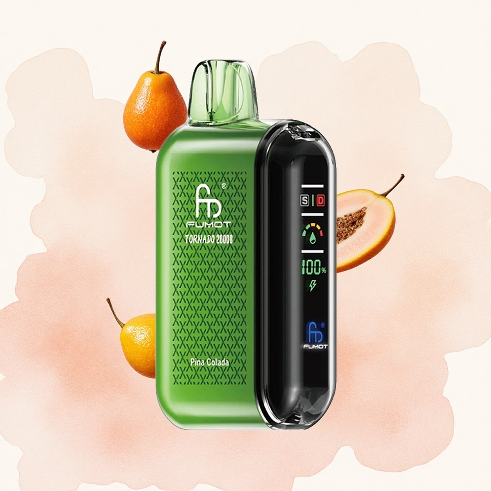 Pina Kolada Fumot Tornado 20000 Pufova 20ml Kapacitet 850mAh батерија