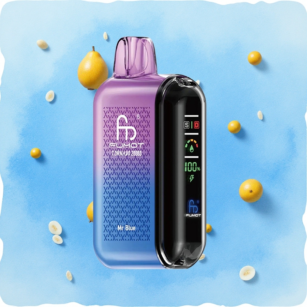 Plava Kombinacija Fumot Tornado 20000 Puhova Дуал Месх Цоил