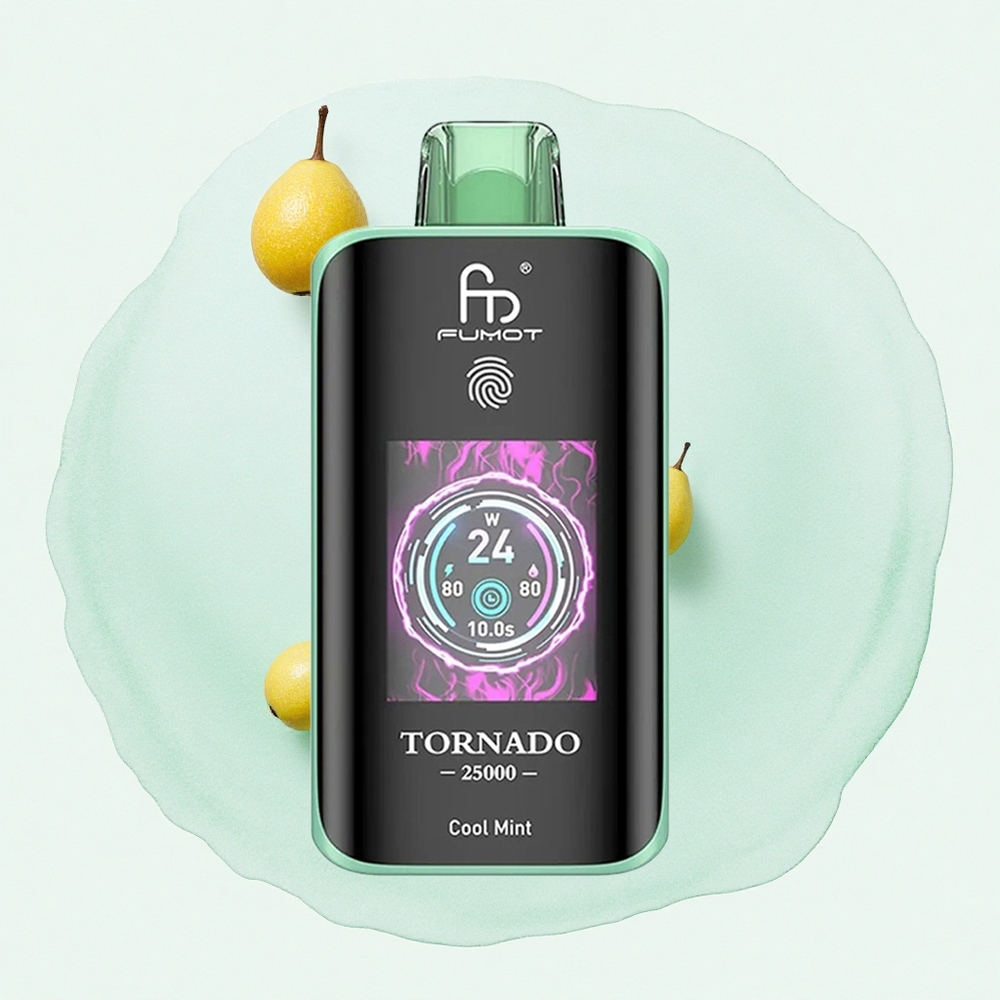 Menta Hladnjak Fumot Tornado 25000 Pufova HD Ekran 700mAh батерија
