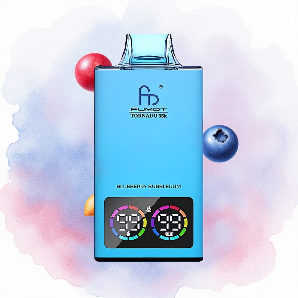 Боровница жвачка Fumot Tornado 35000 Pufova Дуал Месх Цоил Пуњење преко УСБ-Ц