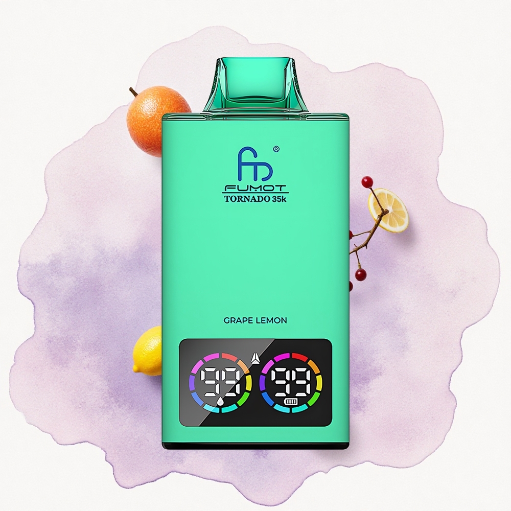 Grozdane Limun Fumot Tornado 35000 Dvostruki Mrežasti Kalem Пуњење преко УСБ-Ц