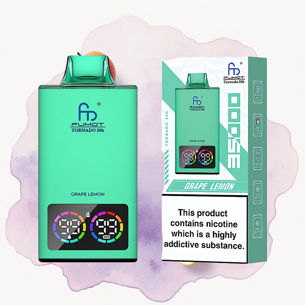 Grozdane Limun Fumot Tornado 35000 Dvostruki Mrežasti Kalem Пуњење преко УСБ-Ц