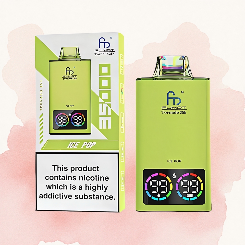 Ledena poslastica Fumot Tornado 35000 Дуал Месх Цоил и 700 mAh батерија