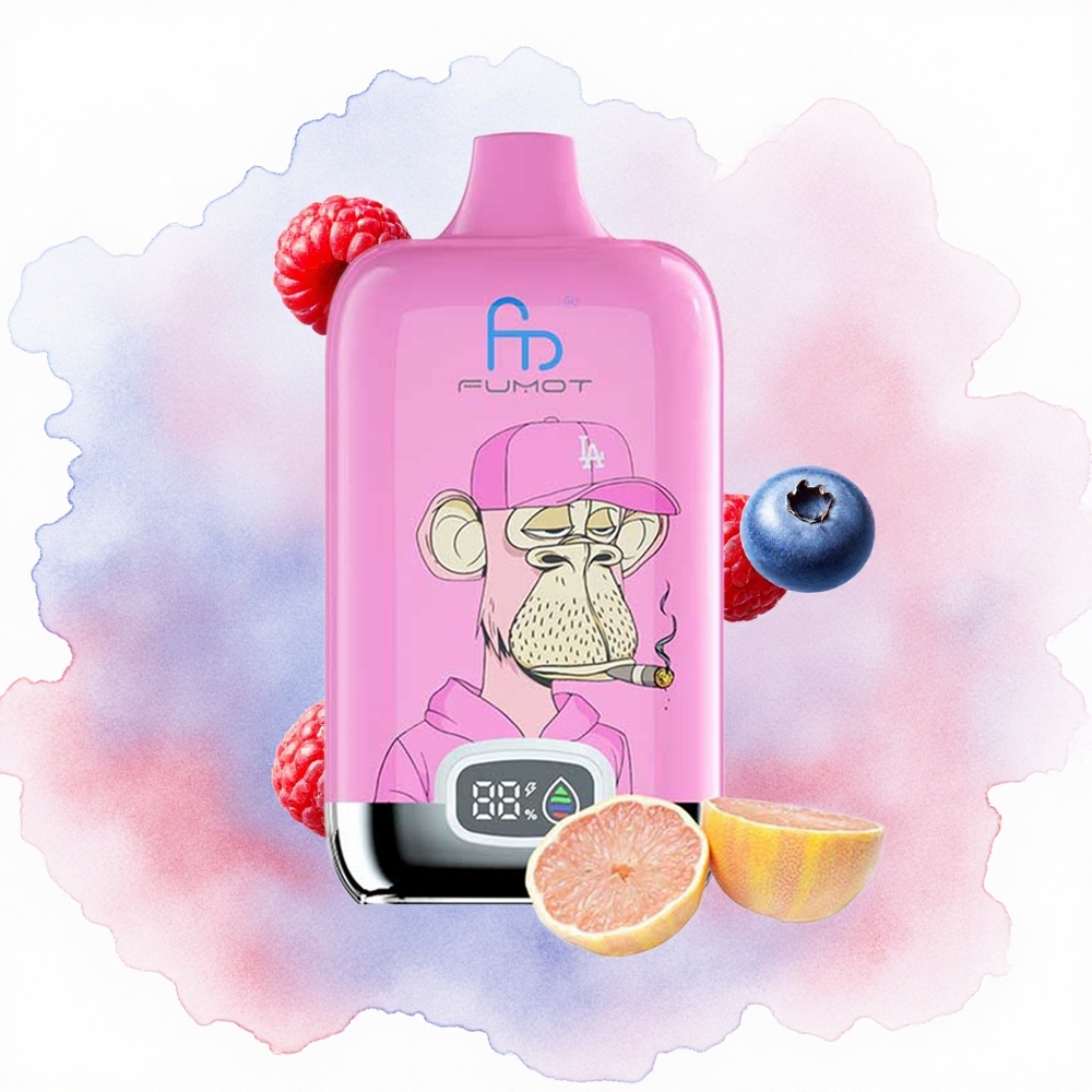 Borovnica Malina Fumot Tornado Digital Box 12000 Pufova 20мл Е-течност 550mAh батерија
