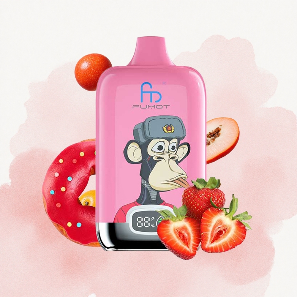 Ledošli Ledeni Fumot Tornado Digital Box 12000 Pufova 20мл Е-течност 550mAh батерија