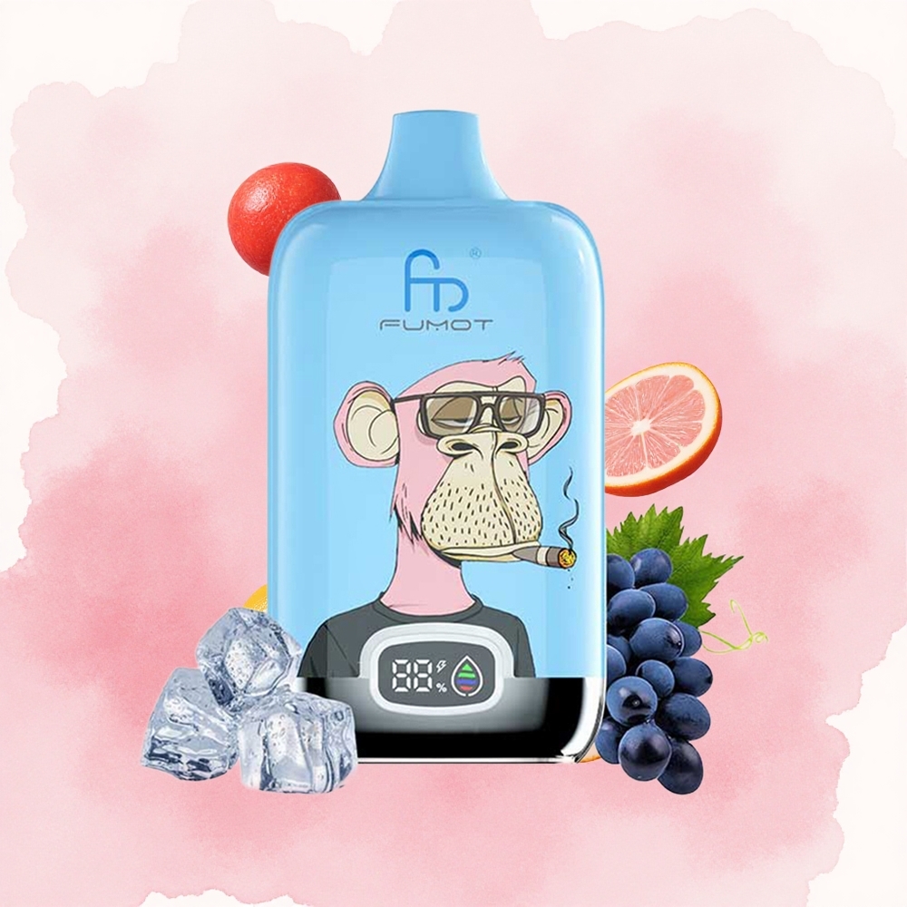 Roze Limunada Fumot Tornado Digital Box 12000 Pufova 20мл Е-течност 550mAh батерија