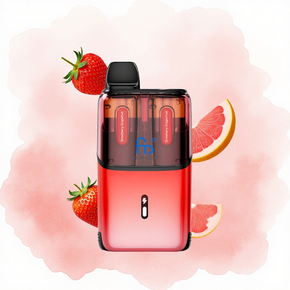 Јагода Грејпфрут Јагода Змајвоће Fumot Ultra T32000 32000 удисаја Напредна Мрешна Завојница