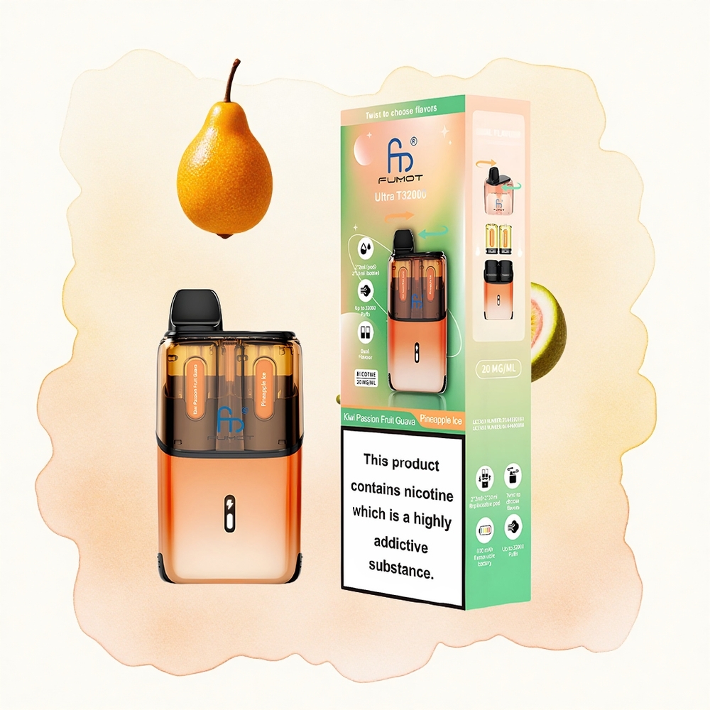 Kivi Marakuya Guava - Ananas Led Fumot Ultra T32000 32000 Pufova 800mAh батерија