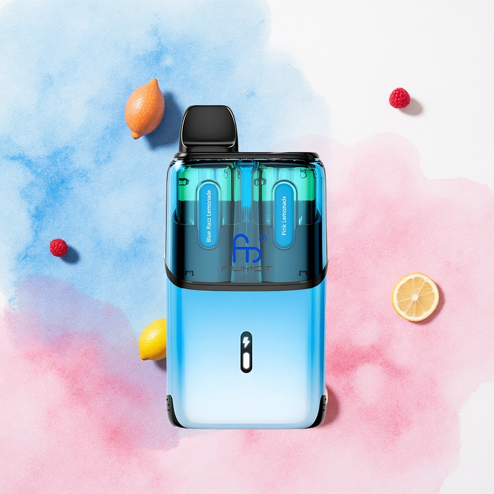 Plava Malina Limunada - Roze Limunada Fumot Ultra T32000 Do 32000 Pufova Napredna Mrežna Zavojnica