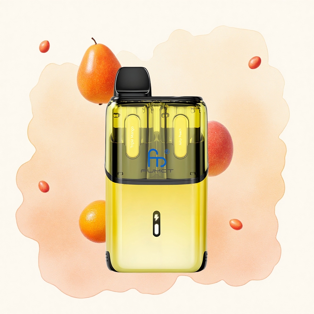 Trosto Mango - Sočna Breskva Fumot Ultra T32000 Do 32000 Pufova Napredna Mrežasta Zavojnica