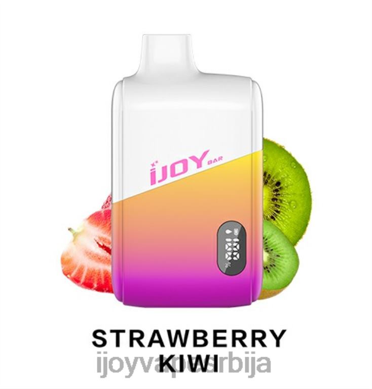 iJOY Bar IC8000 за једнократну употребу PTJN4193 киви од јагоде | iJOY Vape Disposable